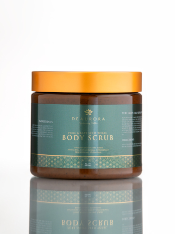 DeÁurora Pure Grape Seed Total Body Scrub 400ml