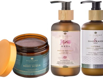 Special Package Set Offer for DeÁurora Exfoliating Body Wash Series